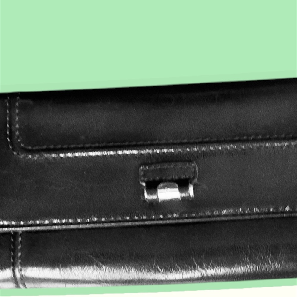 Elegant Black Leather Wallet